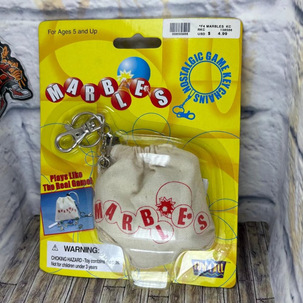 Marbles Keychain